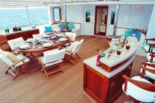 Jasmin -  Upper deck Aft